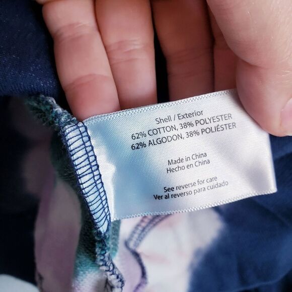 Wildfox Navy Tie Dye Hoodie - Picture 6 of 7